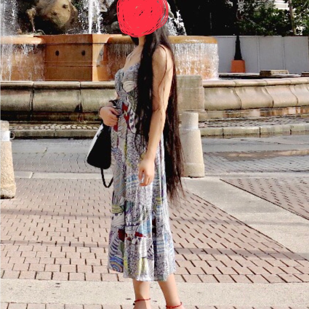 Floral Maxi dress.